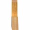 Ekena Millwork Portland Rough Sawn Timber Gable Bracket, Western Red Cedar, 48"W x 10"H x 2"D x 4"F, 5/12 Pitch GBW048X10X0204POR00RWR - alternate 3